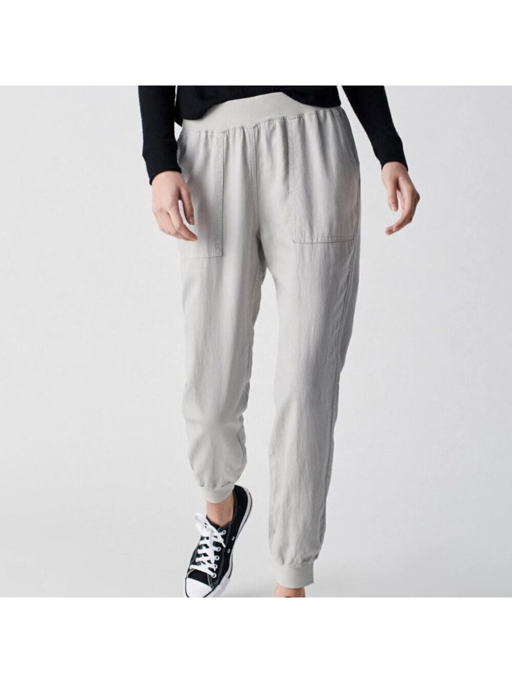 Faherty Women's Jogger Arlie Day Pant in Color Stone Size Small